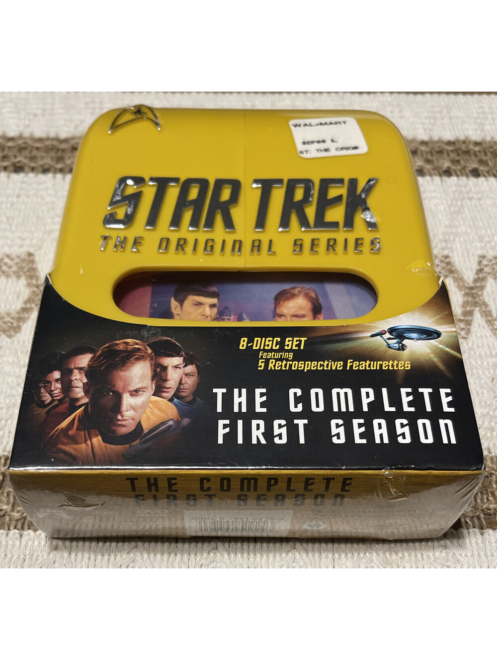 Star Trek - The Complete First Season (DVD, 2004, 8-Disc Set) Sealed New! M001